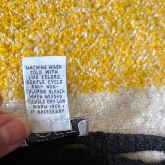 Y2K Crotchet Lambs Wool Rabit Hair Cape Cardigan M/L - Picture 13 of 13